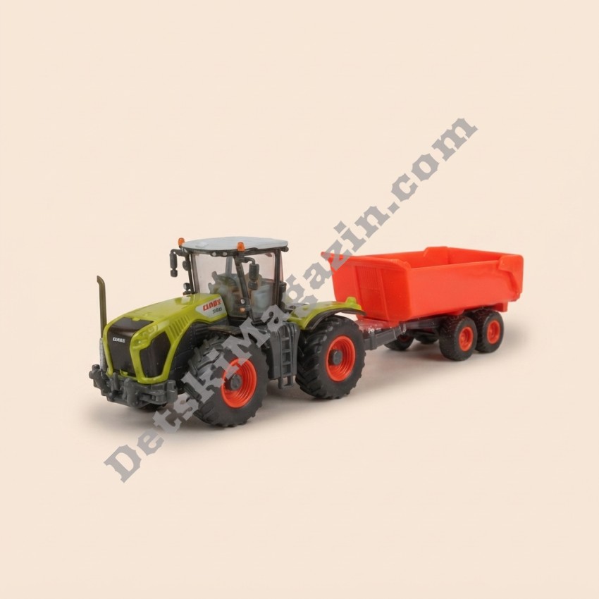 Модел за колекция Norev CLAAS Xerion 5000 с ремарке