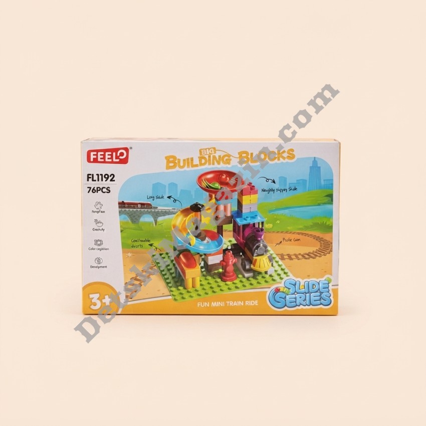 Конструктор Feelo Small Train Slide