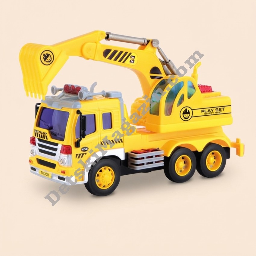 Багер със светлини и музика WENYI Builder