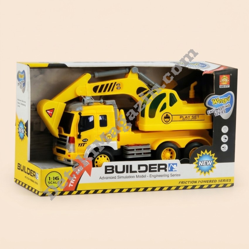 Багер със светлини и музика WENYI Builder