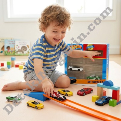 Детски комплект от 8 колички Hot Wheels