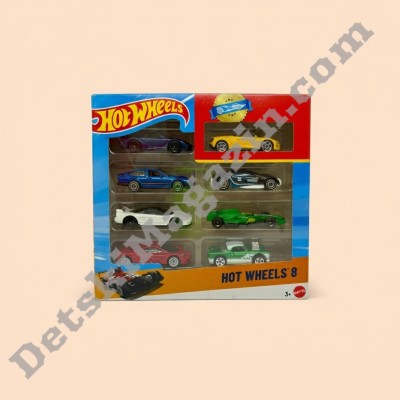 Детски комплект от 8 колички Hot Wheels