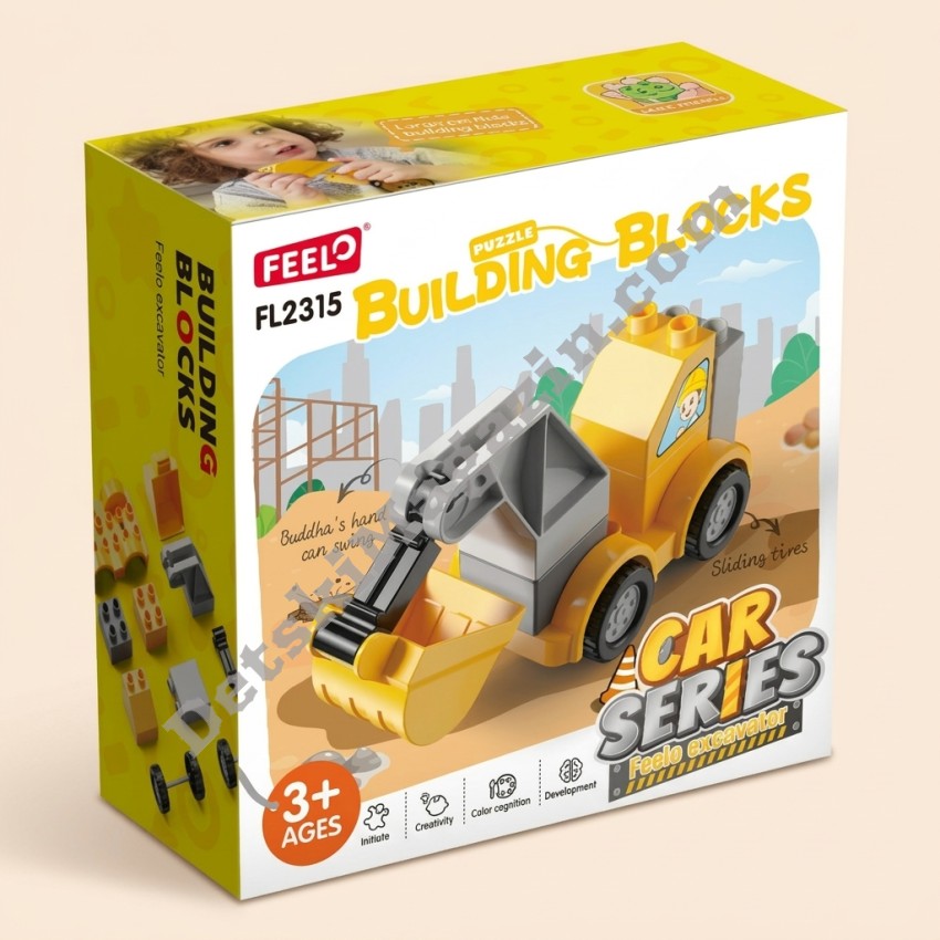 Конструктор Feelo Car Series Excavator