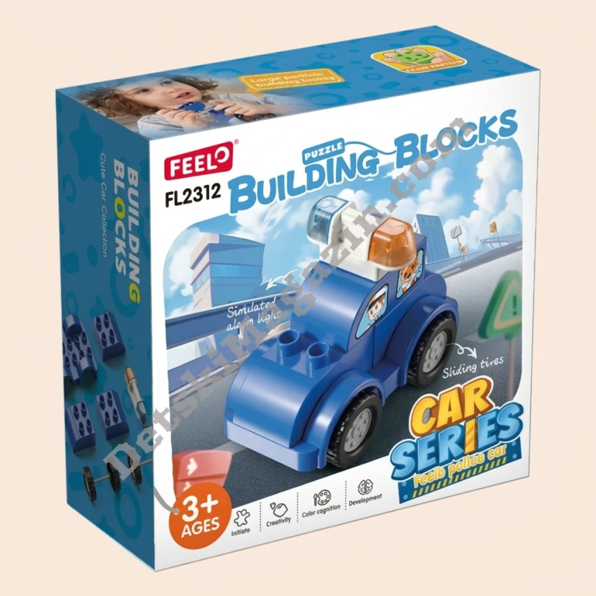 Конструктор Feelo Car Series Police Car