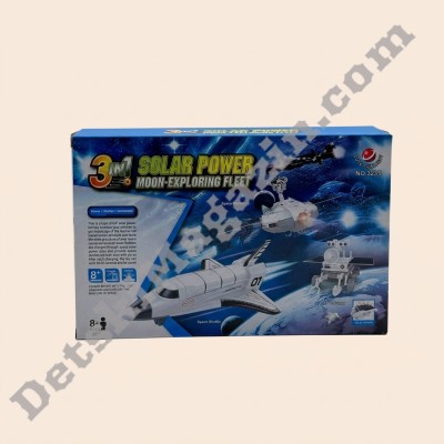 Детски космически конструктор 3 в 1 Solar Power Moon