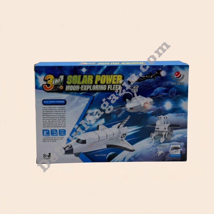 Детски космически конструктор 3 в 1 Solar Power Moon