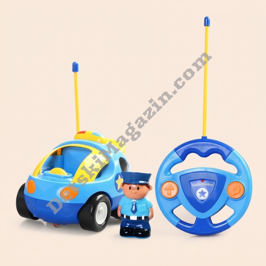 Кола с дистанционно Полиция Lovely Cartoon Car